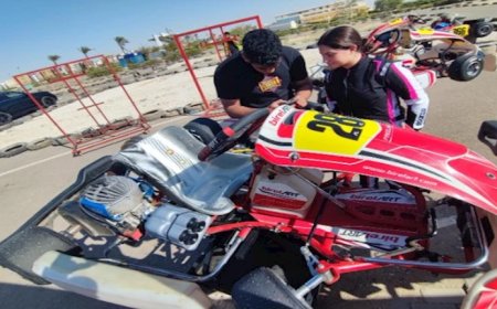 انطلاق موسم 2025 من بطولة "إيزي كارت مصر" الدولية لسباقات الكارتينج