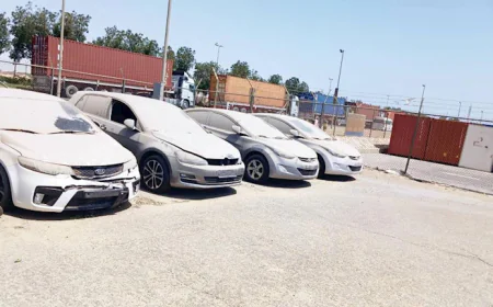 بالصور.. سيارات تابعة لجمارك سفاجا والسخنة للبيع بالمزاد (التفاصيل)