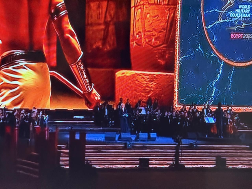 ** بحضور السيسي.. المايسترو جورج قلته يفتتح كأس العالم العسكرية للفروسية في العاصمة الإدارية