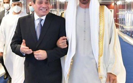 صور زيارة السيسي الي الإمارات تشعل مواقع التواصل الإجتماعي