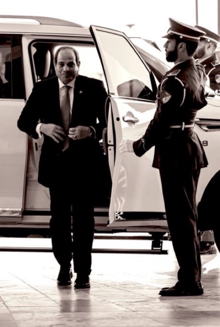 صور زيارة السيسي الي الإمارات تشعل مواقع التواصل الإجتماعي
