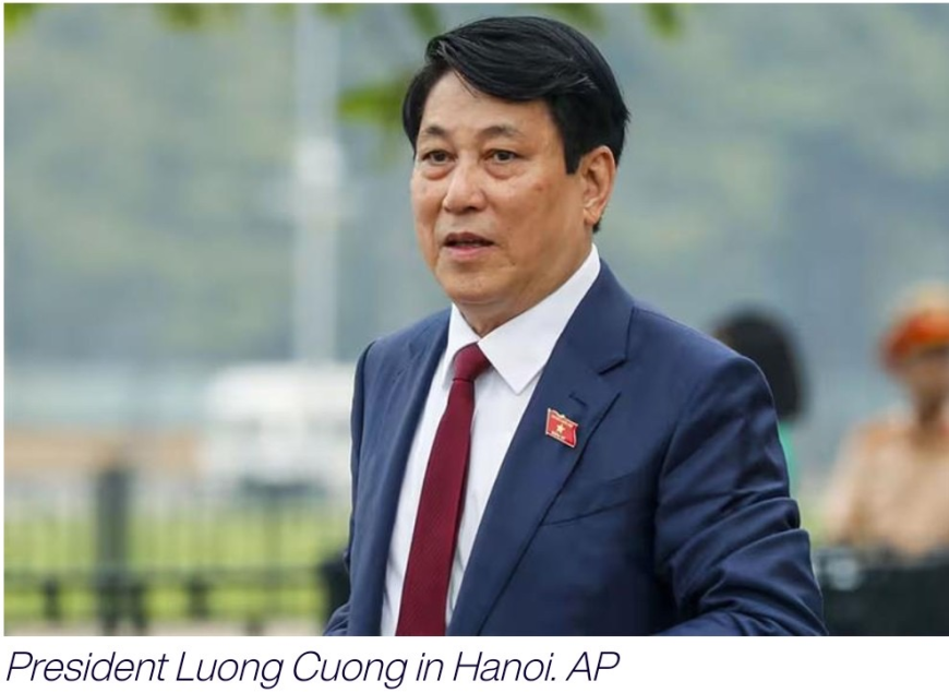 الرئيس الفيتنامي لوونغ كيونغ بدأ زيارة استراتيجية إلى مصر