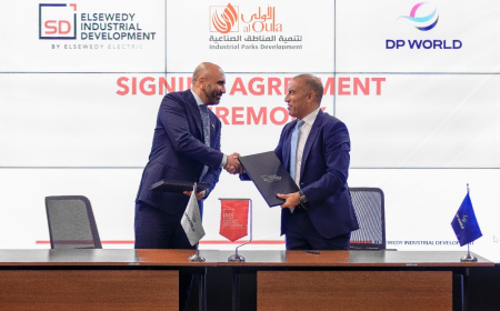 باستثمارات 1.42 مليار جنيه "دي بي ورلد" توقع اتفاقية مع "السويدي للتنمية الصناعية" لإنشاء منشأة للتخزين المبرد