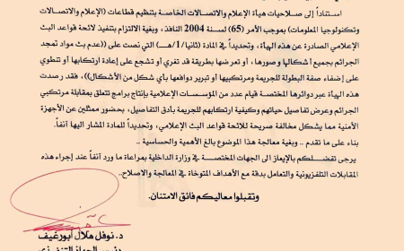 هيأة الإعلام والاتصالات  العراقية  تحذر من إعادة تمثيل الجرائم وتدعو وسائل الإعلام والجهات الرسمية إلى احترام القيم الإنسانية والمعايير التربوية والمجتمعية 