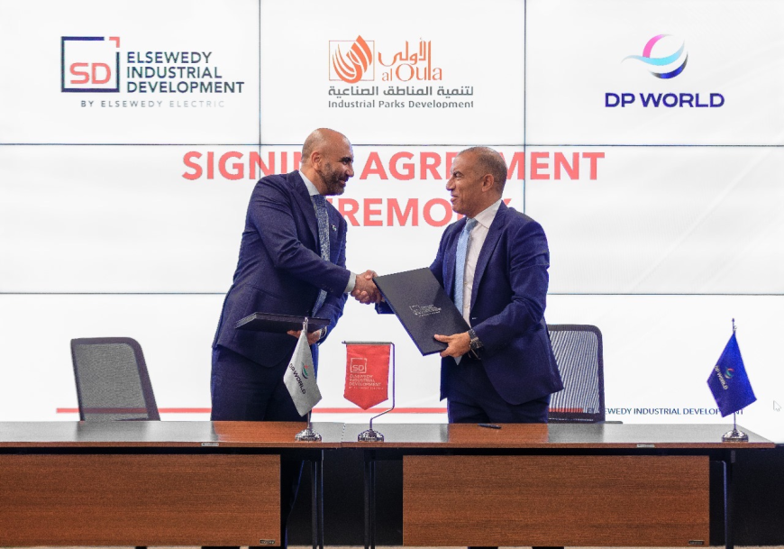 باستثمارات 1.42 مليار جنيه "دي بي ورلد" توقع اتفاقية مع "السويدي للتنمية الصناعية" لإنشاء منشأة للتخزين المبرد