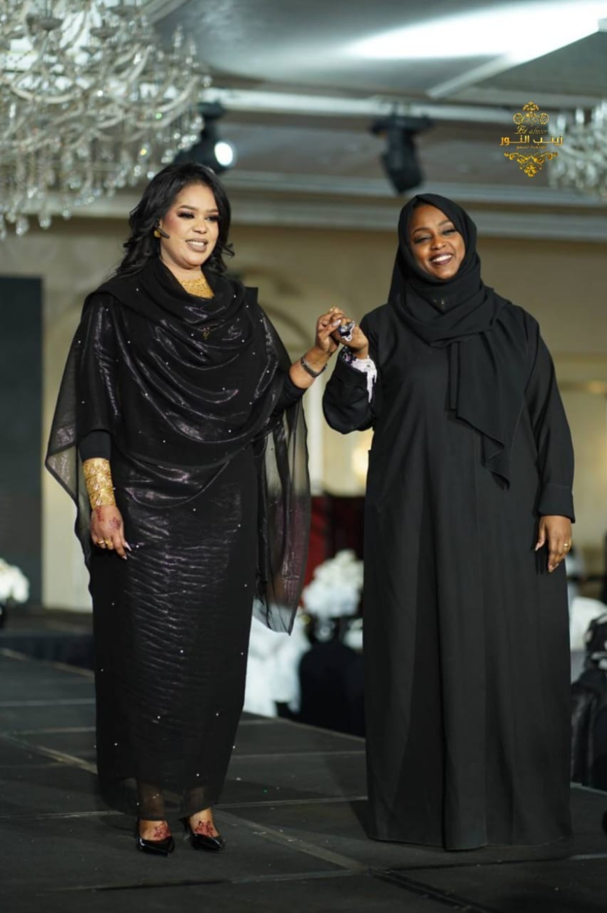 رغم الحرب والمعاناة.. مصممة ازياء سودانية تعرض ثوب من 90 فص ألماس بقيمة 22 مليون جنيه بالقاهرة