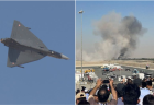 تحطم طائرة مقاتلة  هندية من طراز HAL Tejas في معرض دبي للطيران.  ￼