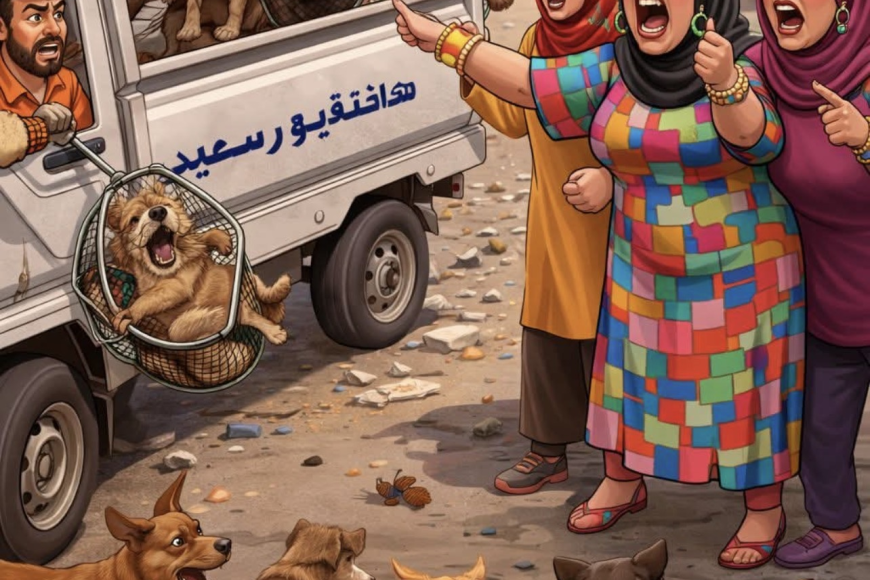 البزنس الاسود من دماء الكلاب الضالة