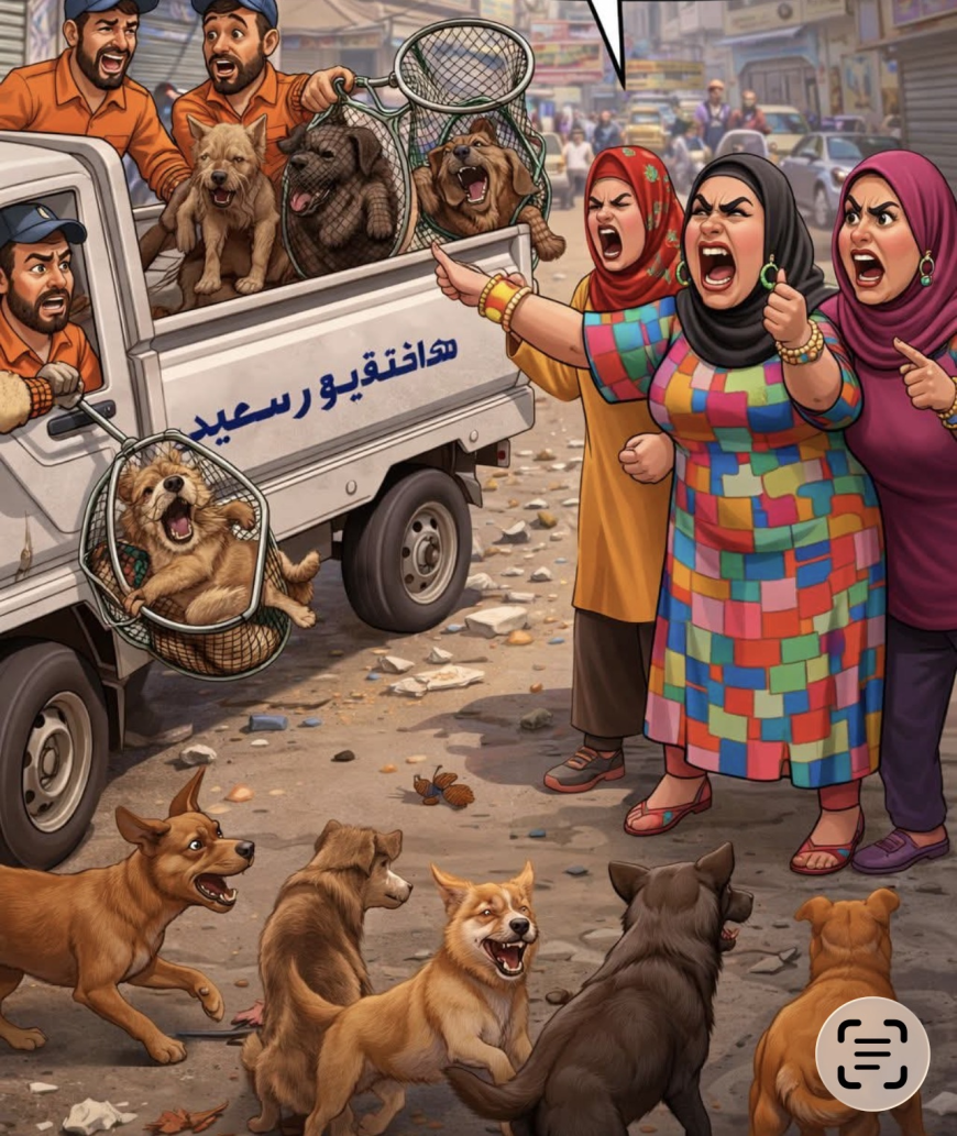 البزنس الاسود من دماء الكلاب الضالة