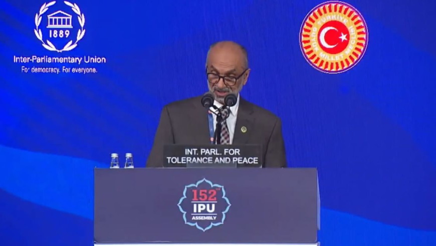 الجروان يؤكد أهمية ترسيخ القانون الدولي وتعزيز العمل البرلماني المشترك لمواجهة التحديات المتزايدة التي تهدد الأمن والاستقرار الإقليمي والدولي. 