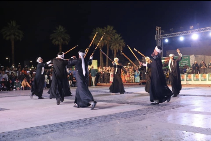 الفنون القتالية بمهرجان العلمين.. التحطيب من القتال إلى الفن الشعب