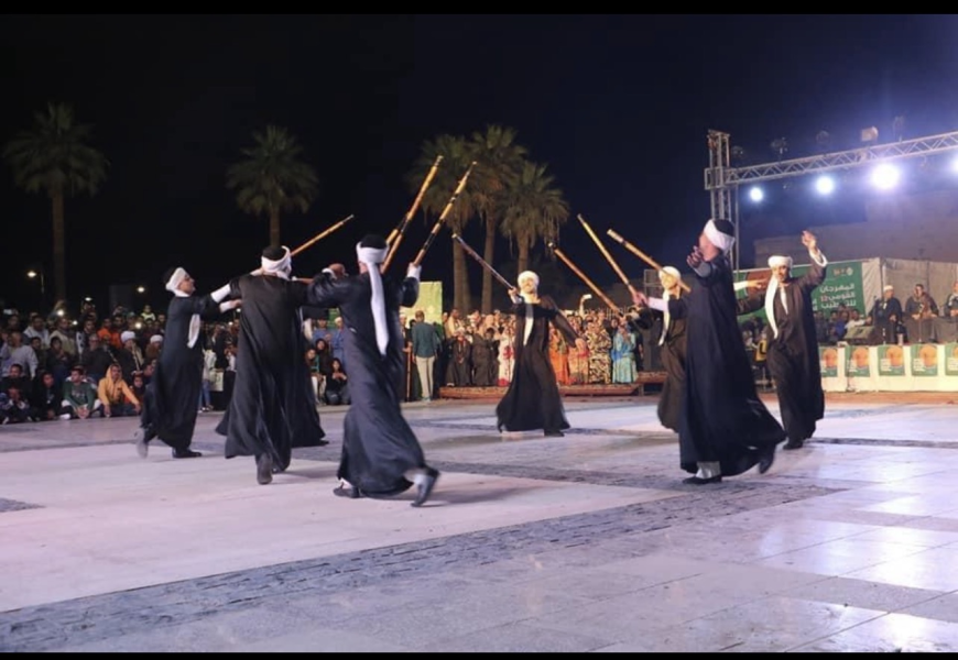 الفنون القتالية بمهرجان العلمين.. التحطيب من القتال إلى الفن الشعب